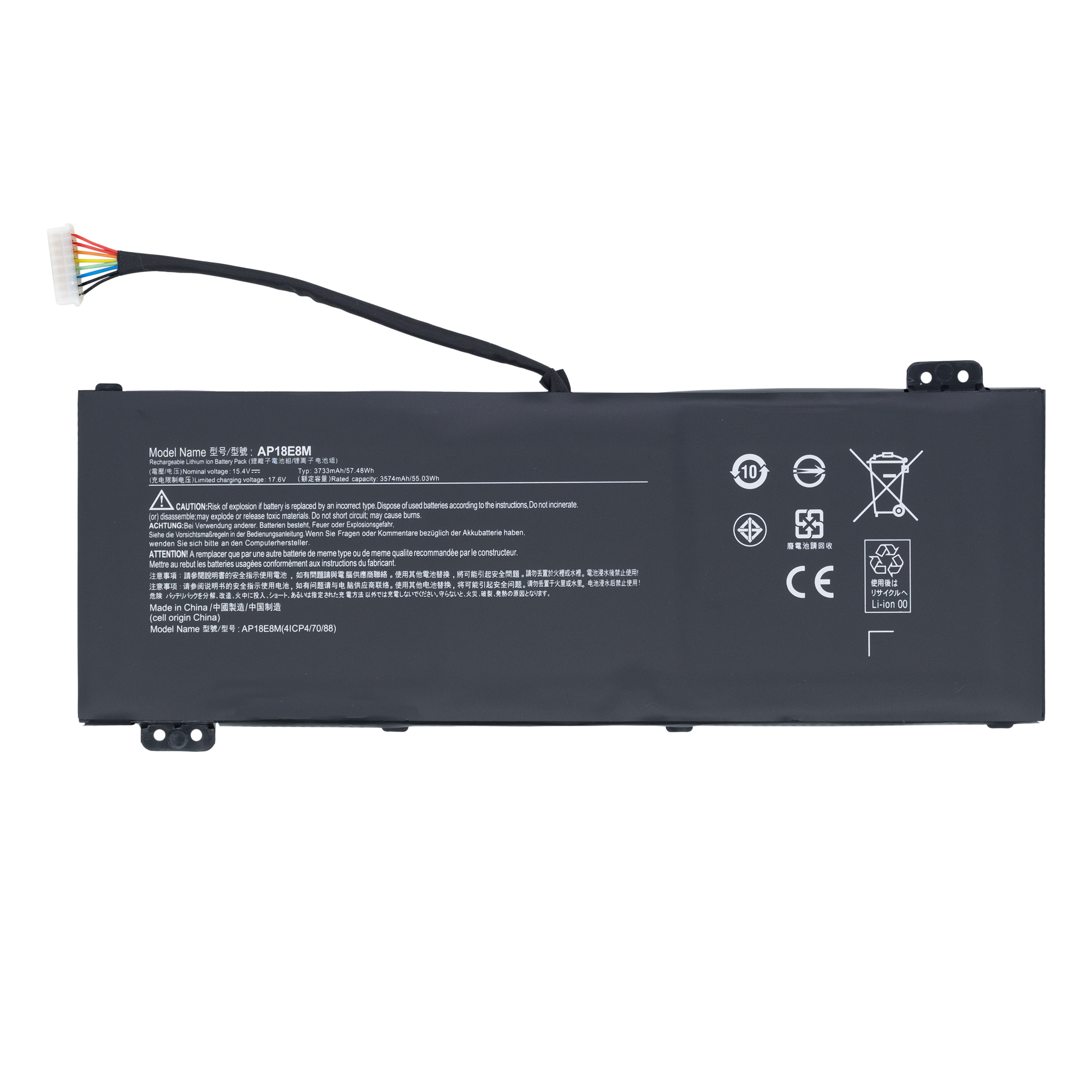 BATERIA OEM PARA ACER AN515-45 AN515-55 AP18E8M